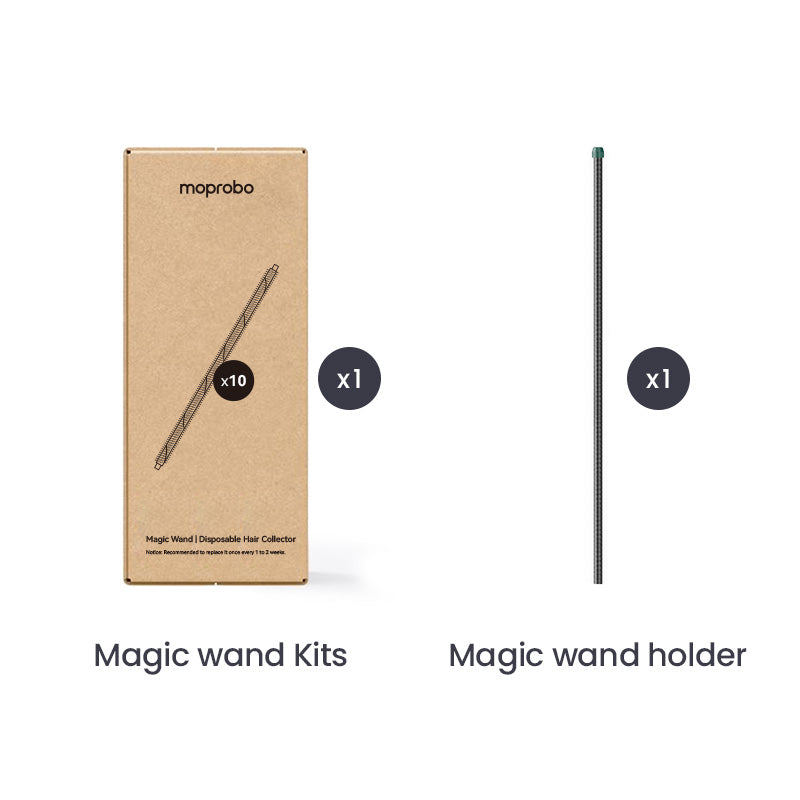 X Magic Wand Kit*1 box & Magic Wand Holder*1 Root For M1 Gold-EU